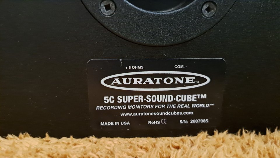 Auratone 5C Super Sound Black