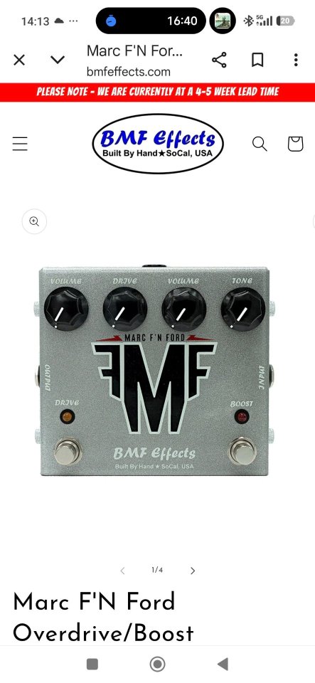 Compro Bmf roben ford