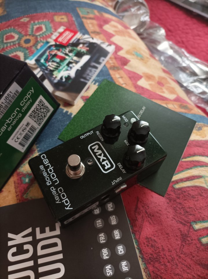 Carbon copy delay MXR de Dunlop de segunda mano · Foto 5 de 5 · Sevilla · 95 €