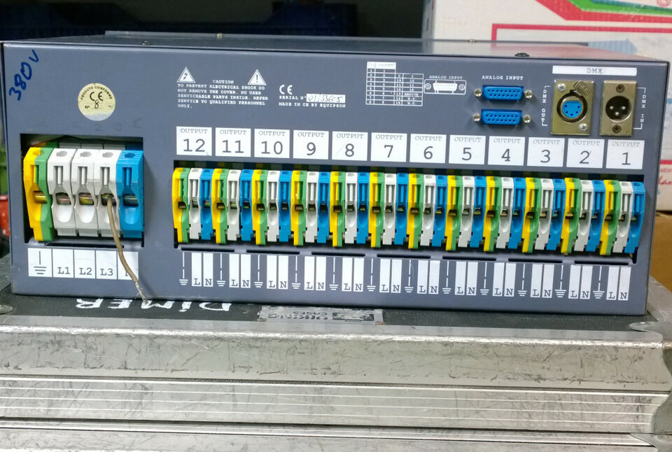 Dimmer WORK D 66 K (60.000W totales), DMX