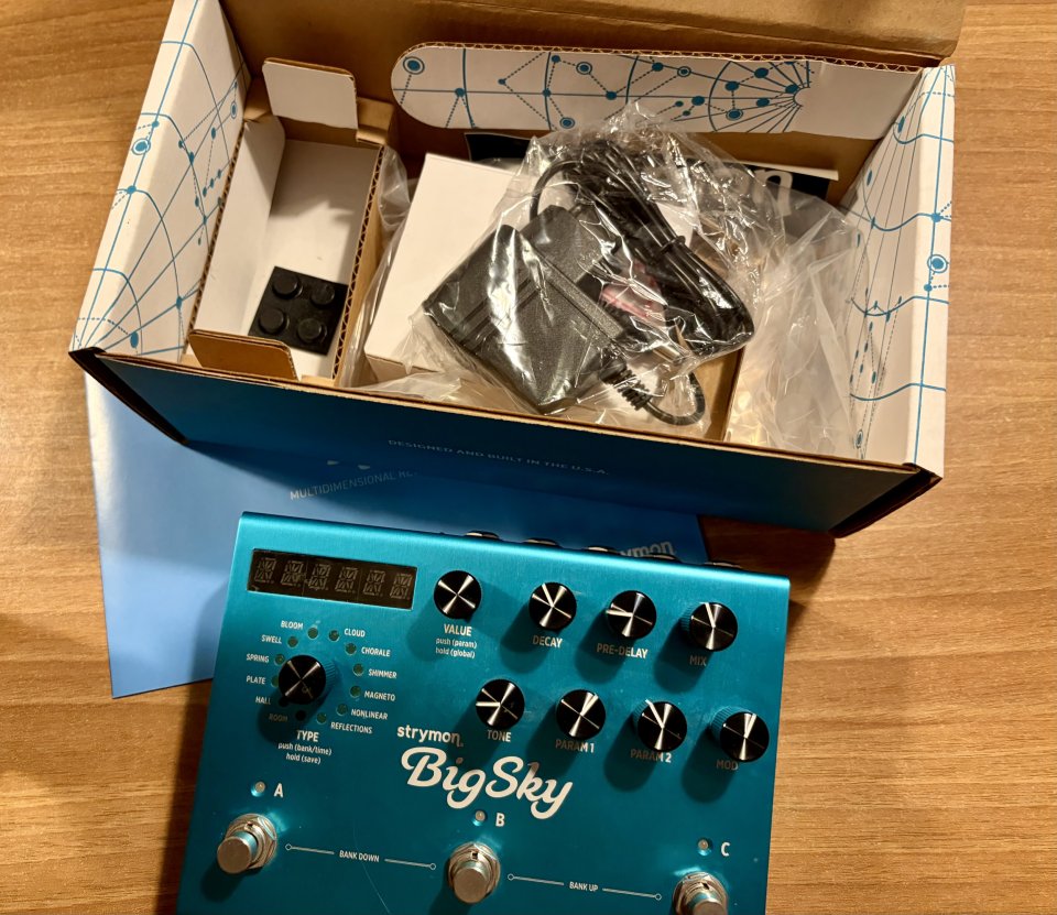 Strymon Big Sky – Pedal de Reverb de segunda mano · Foto 8 de 8 · Murcia · 350 €