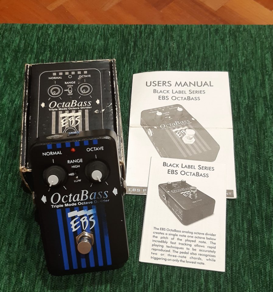 EBS OctaBass Black Label