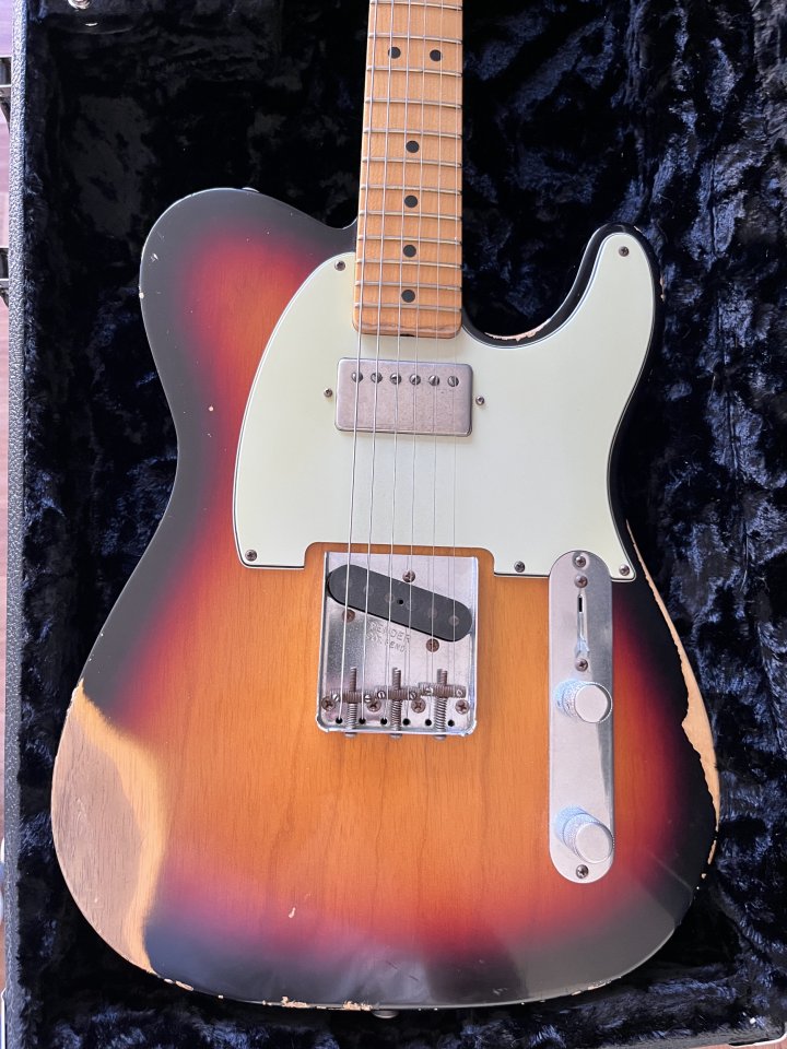 Fender Custom Shop Vintage HB Tele – Heavy Relic 3TSB