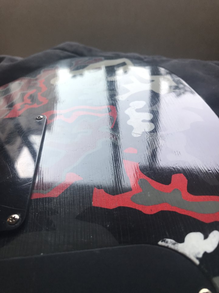 Washburn X Series - Nitro custom paint camo