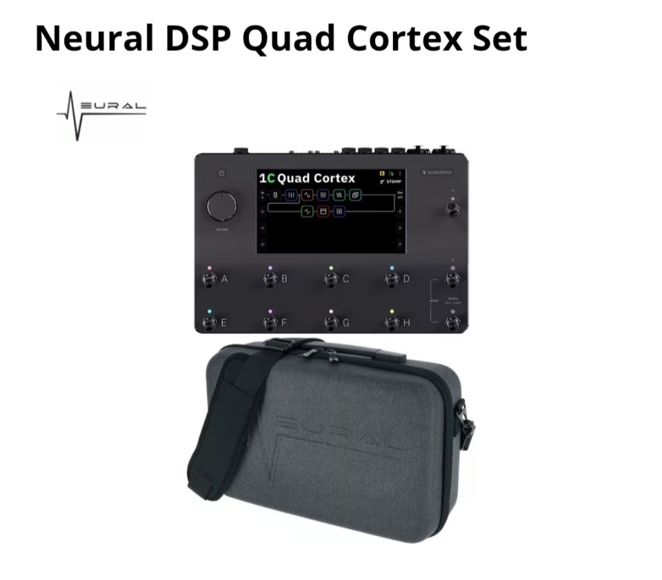 Neural DSP Quad Cortex + Maleta Neural