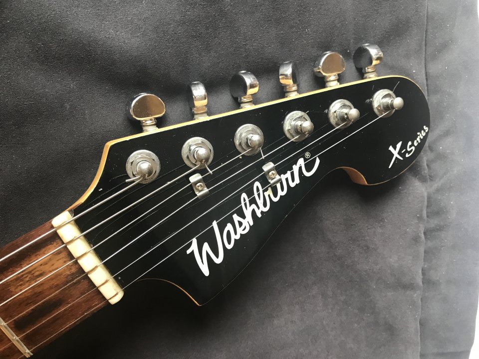 Washburn X Series - Nitro custom paint camo