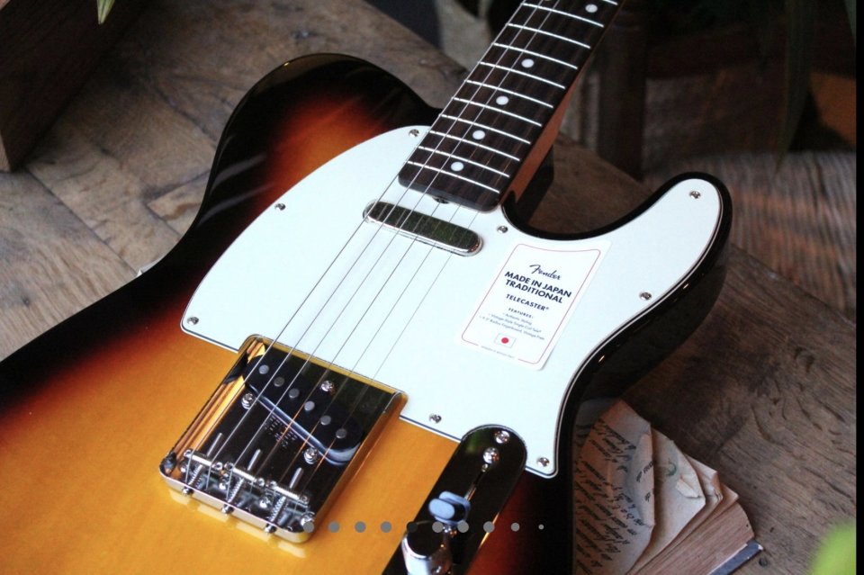 Fender "Made in Japan" Traditional 60s Telecaster 3, 32 KG