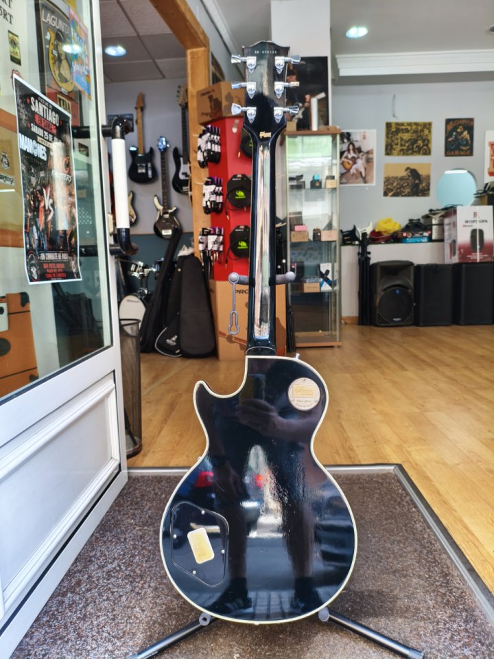 Gibson LP Custom Ed. Limitada Ebony Chrome de segunda mano · Foto 2 de 9 · Asturias · 4290 €