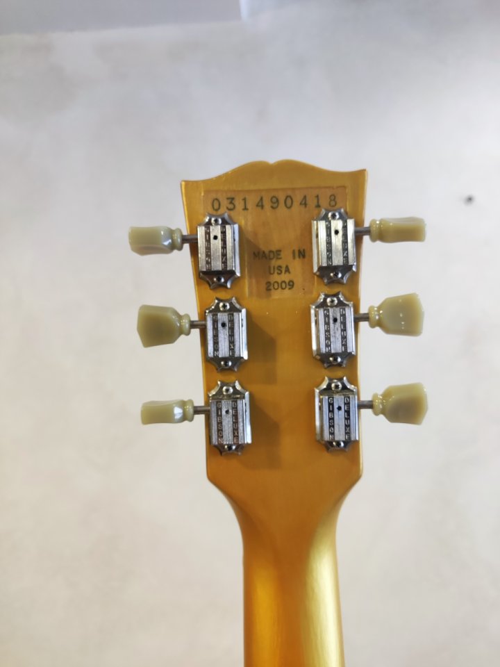 Gibson Les Paul Studio Raw Power (2009) GOLD NITRO REFINISH