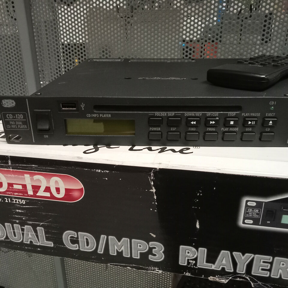 Reproductor doble de CD/MP3/USB