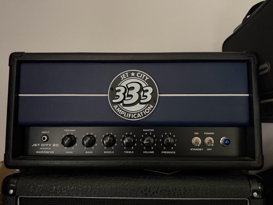 RESERVADO Amplificador jet city Jca 20 head by soldano