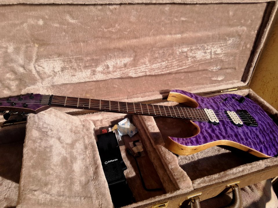 Vendo o cambio guitarra de LUTHIER