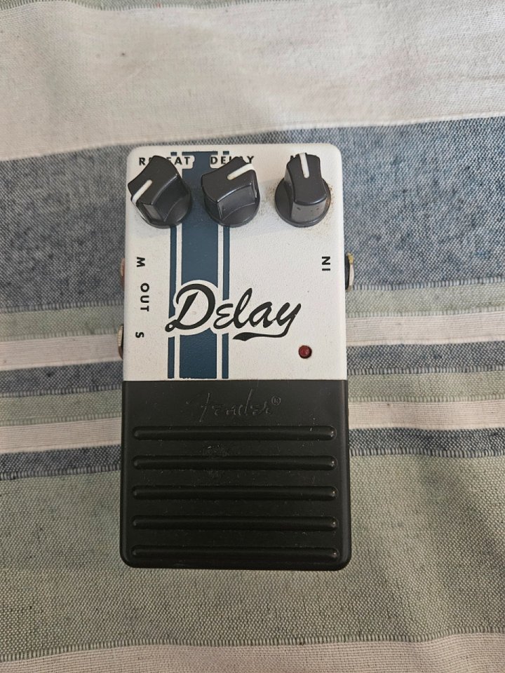 Pedal guitarra fender Delay