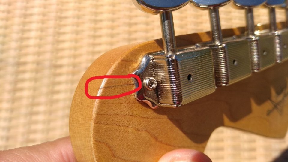 Mástil Strat 60s pero con 9.5´´