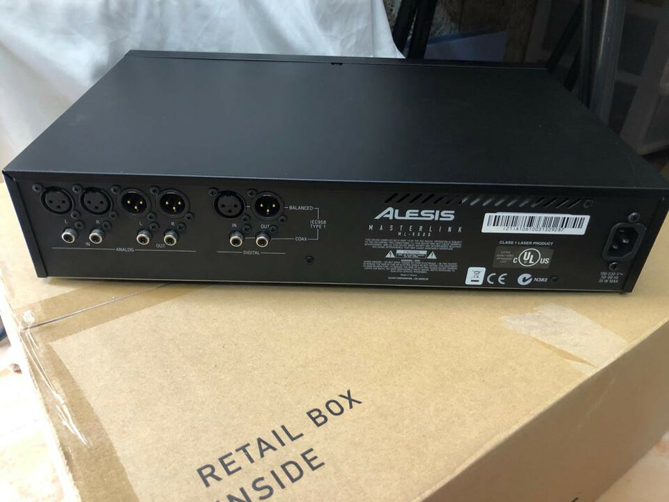 Alesis Masterlink ML-9600 High Resolution Master Disk Recorder