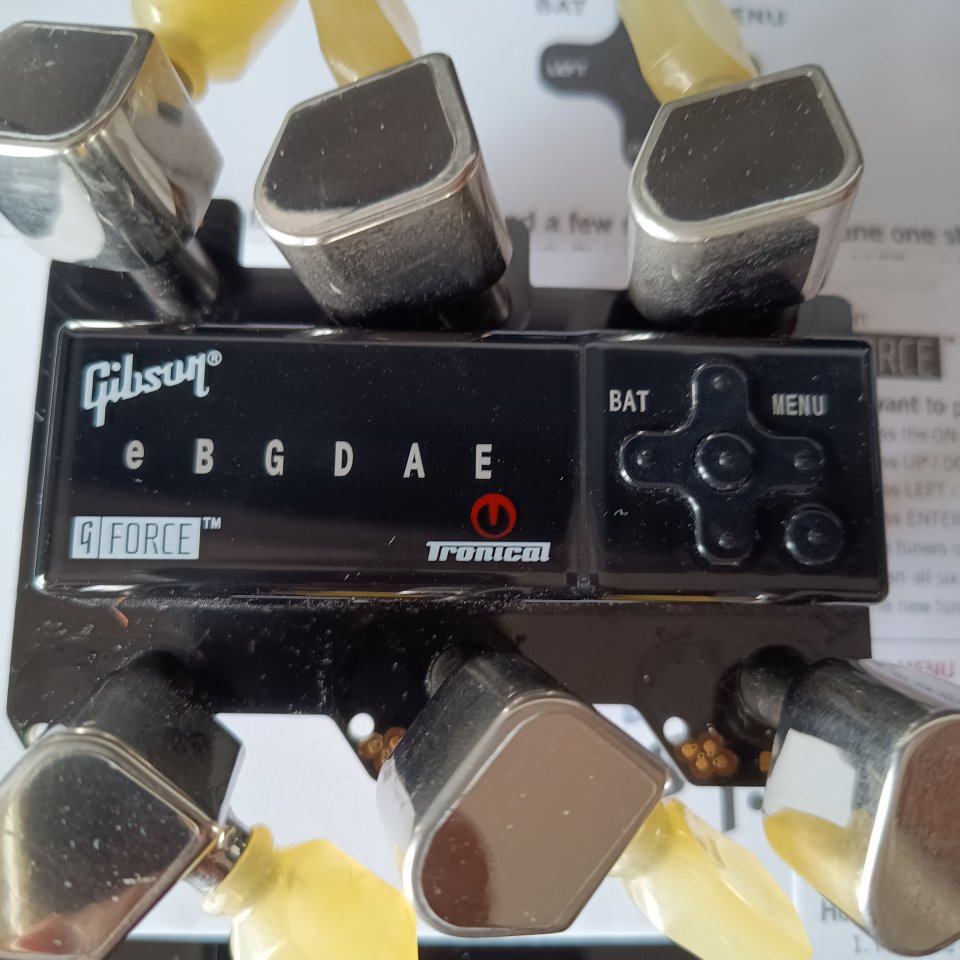 clavijero bloqueo robot tronical/gibson Gforce