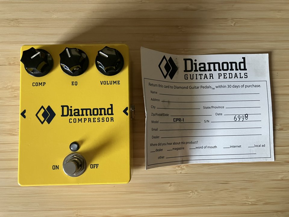 Pedal compresor Diamond CPR-1 como nuevo de segunda mano · Foto 1 de 10 · Madrid · 380 €