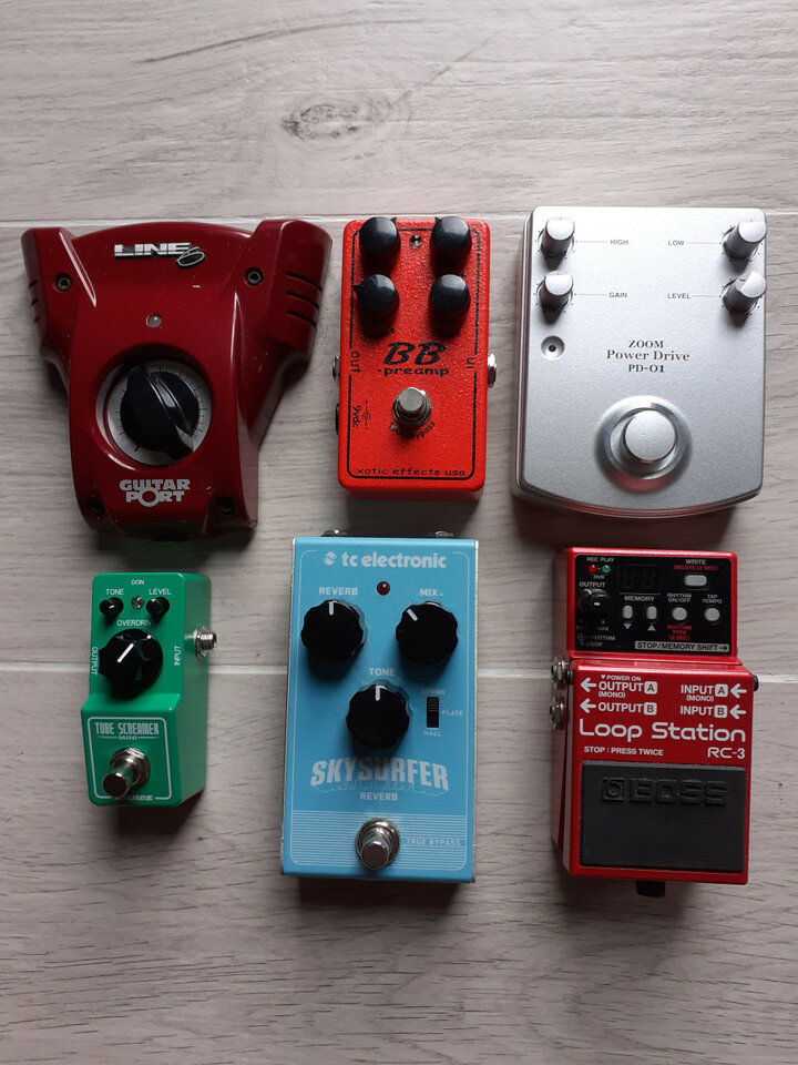 Pedales Guitarra