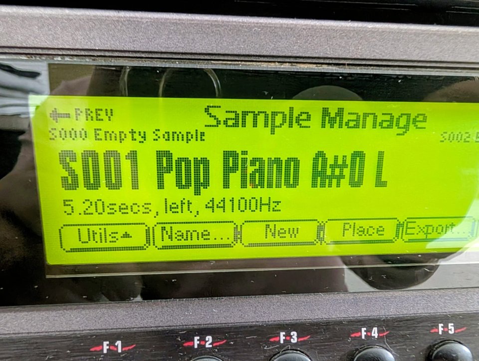 Sampler E-MU E5000 Ultra ¡OPORTUNIDAD UNICA!