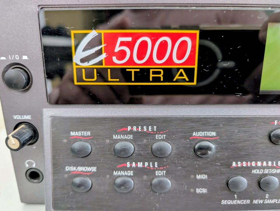 Sampler E-MU E5000 Ultra ¡OPORTUNIDAD UNICA!
