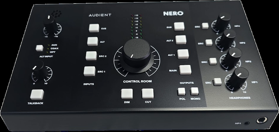 Controlador de Monitores Audient Nero