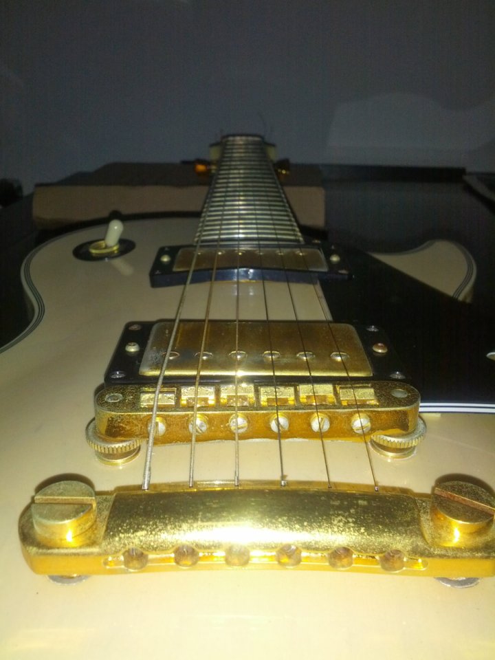 Gibson Les Paul Custom 1990 Limited Colours Edition Transparent White de segunda mano · Foto 4 de 4 · Valencia · 5150 €