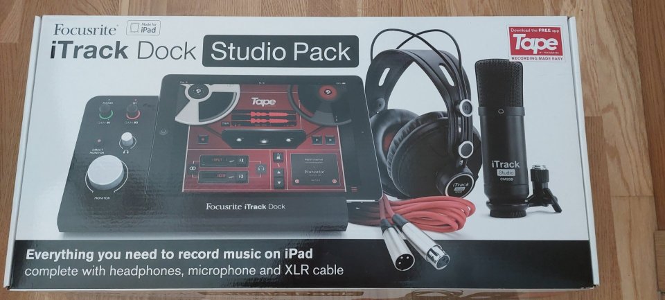 Focusrite iTrack Dock Studio Pack iPad de segunda mano · Foto 1 de 9 · Madrid · 120 €
