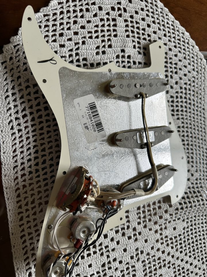 Golpeador completo  Fender Strat Custom Shop 69