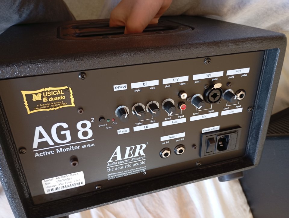 Aer compact 60 y monitor AG8 de segunda mano · Foto 3 de 6 · Araba · 1300 €