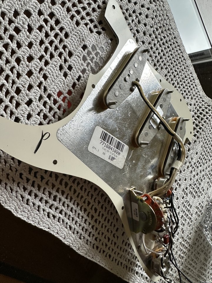 Golpeador completo  Fender Strat Custom Shop 69