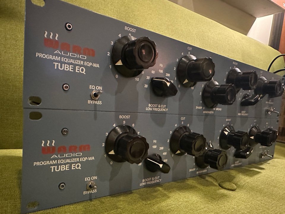Warm Audio Pultec EQP-WA matched pair