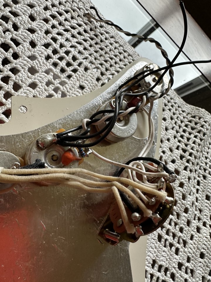 Golpeador completo  Fender Strat Custom Shop 69