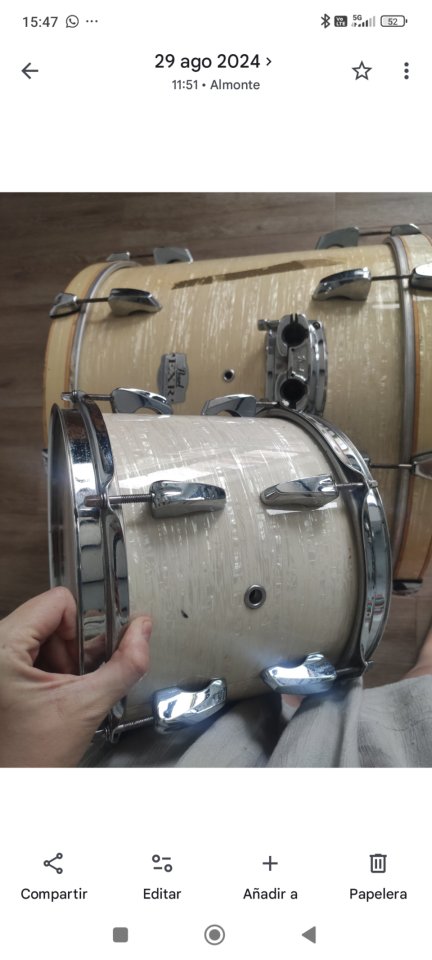 Batería Pearl Export EX + Zildjian ZBT