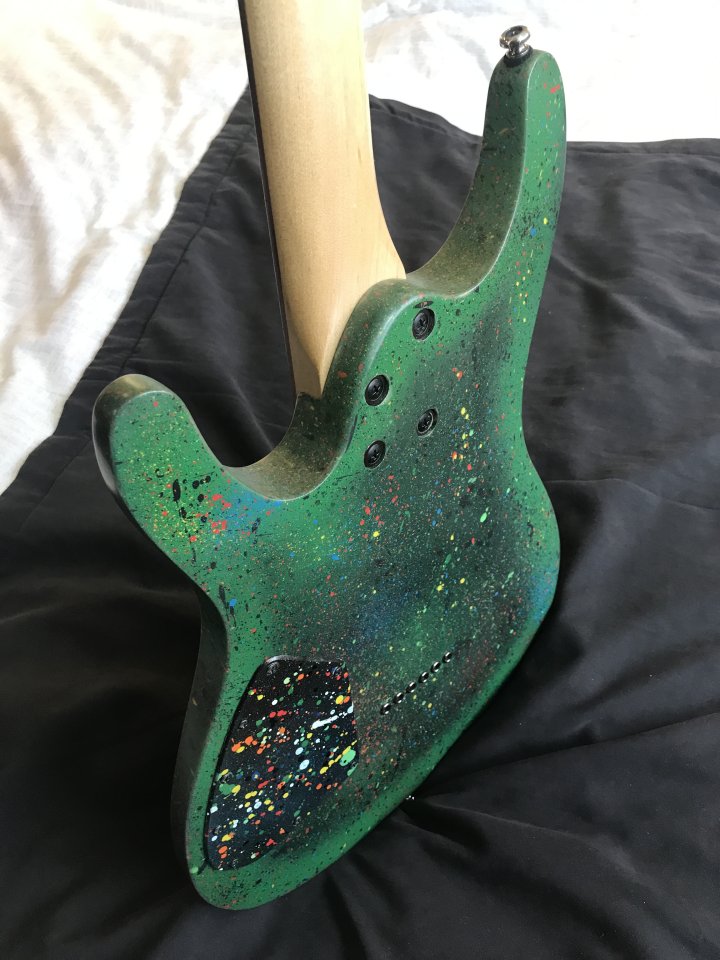 Ibanez S521 MOL Custom painted / Duncan Designed