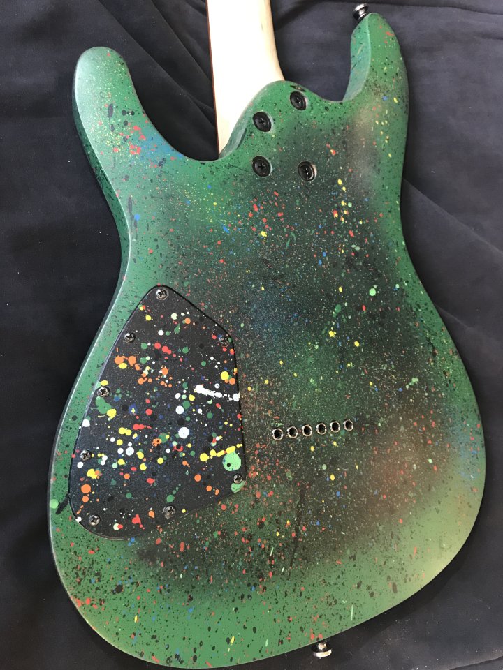 Ibanez S521 MOL Custom painted / Duncan Designed