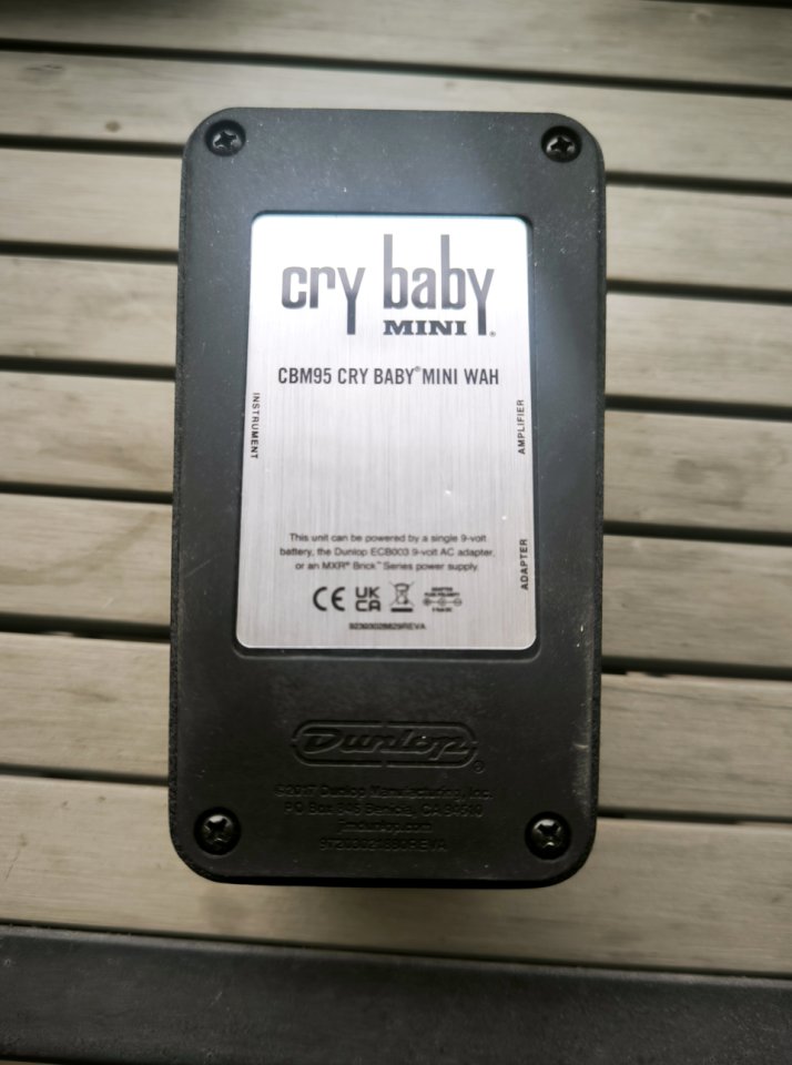 Dunlop Crybaby Mini ¡ENVÍO INCLUIDO! de segunda mano · Foto 1 de 3 · Murcia · 65 €