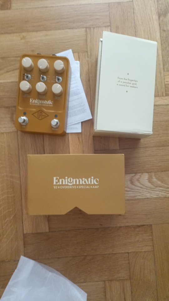 UAFX Enigmatic 82 Overdrive Special Amp. Universal Audio de segunda mano · Foto 1 de 5 · Madrid · 235 €