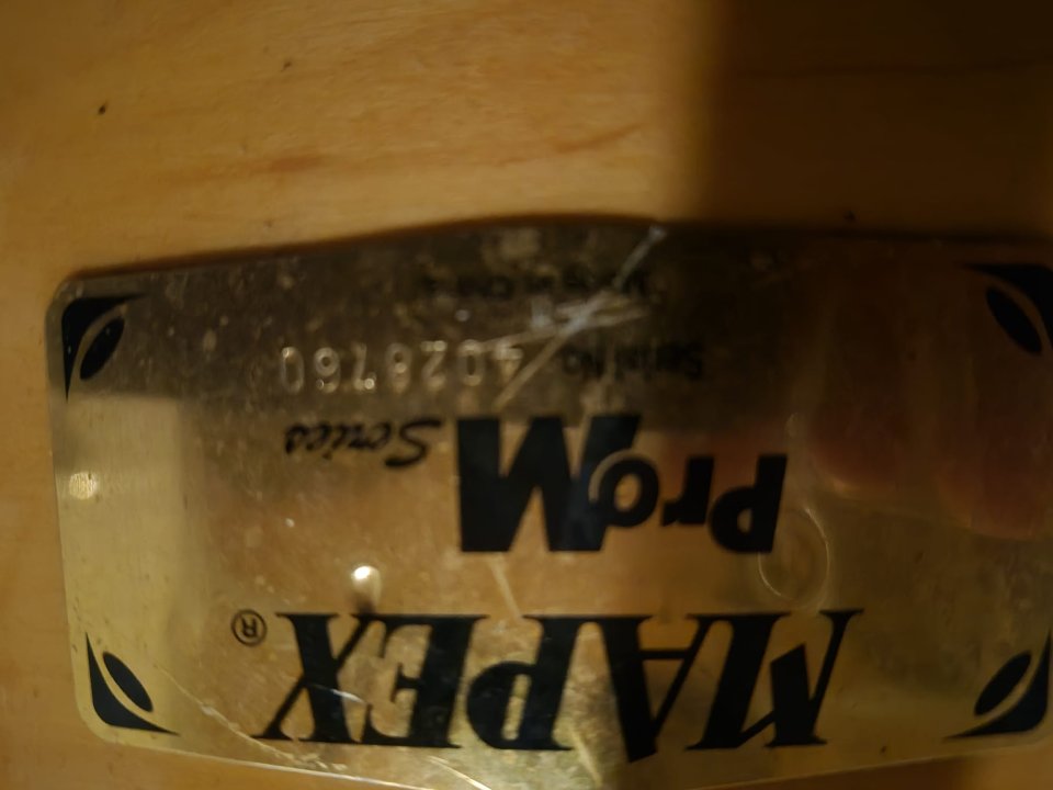 URGE POR MUDANZA - Batería Mapex Pro M completa con platos Paiste (45 min de Madrid) de segunda mano · Foto 6 de 6 · Madrid · 400 €