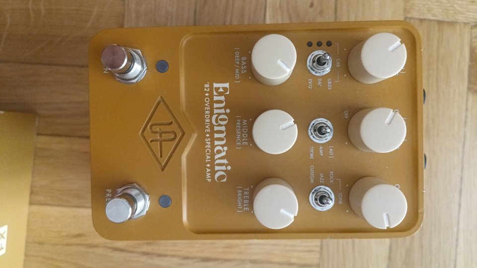 UAFX Enigmatic 82 Overdrive Special Amp. Universal Audio de segunda mano · Foto 2 de 5 · Madrid · 235 €