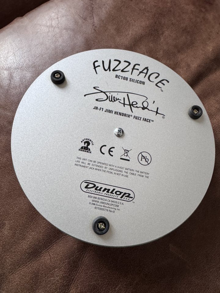 Fuzzface dunlop jh F1