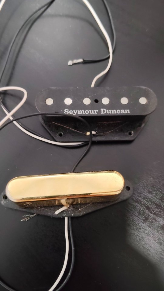 Pastillas seymour duncan hot tele de segunda mano · Foto 1 de 4 · Málaga · 120 €