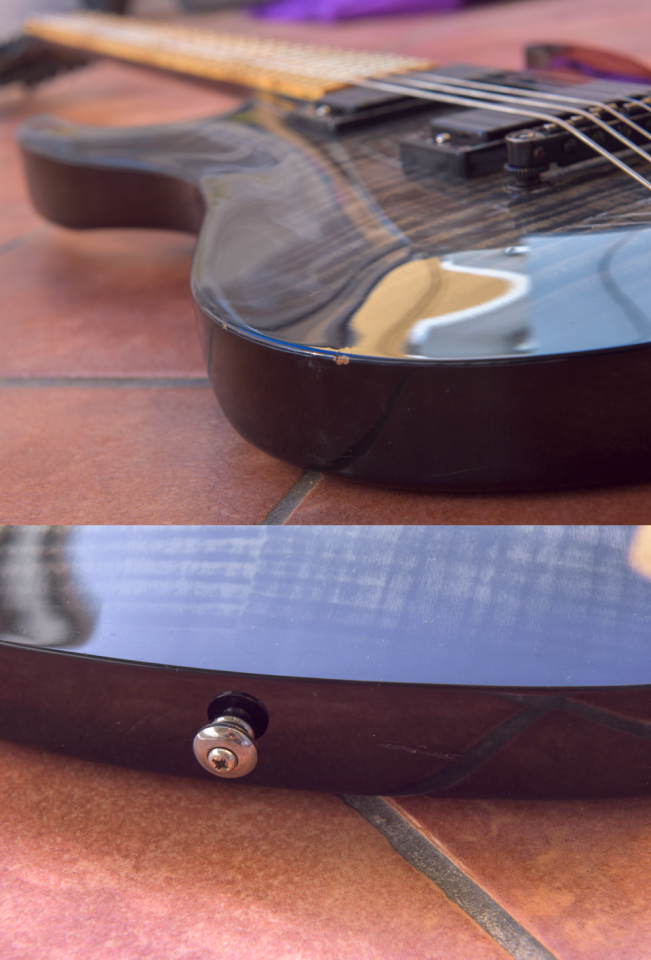 Agile Septor Pro 627 27" 6 Cuerdas Baritona EMG