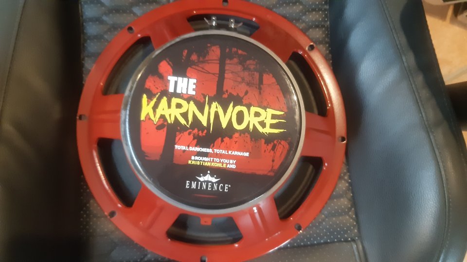 Altavoz Eminence Karnivore 8 ohmios