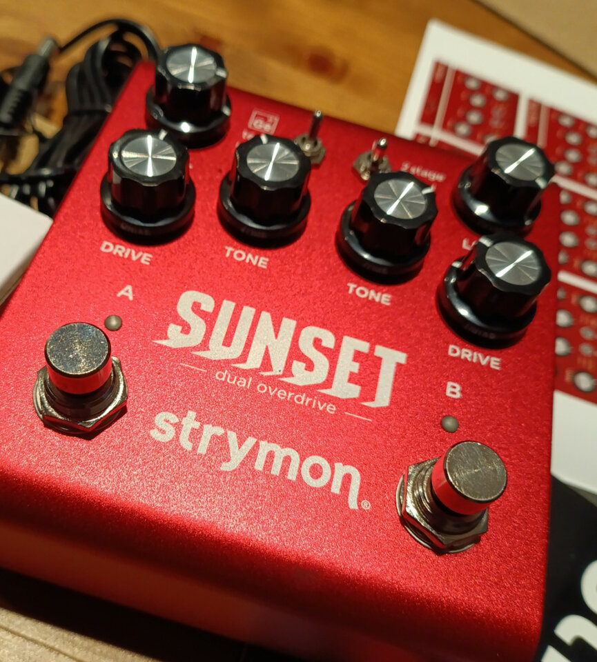Pedal Strymon Sunset