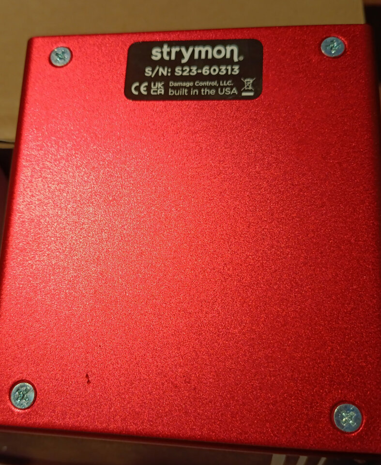 Pedal Strymon Sunset