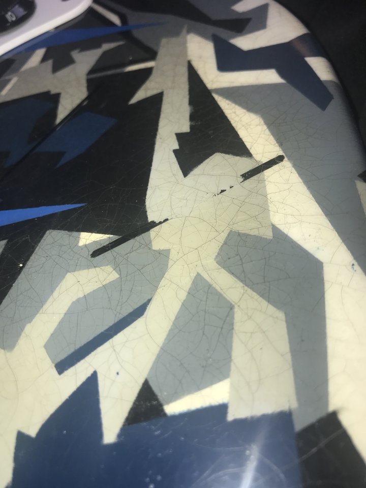 Ibanez RX Series 1994 Duncan Designed – Urban Camo Nitro Relic