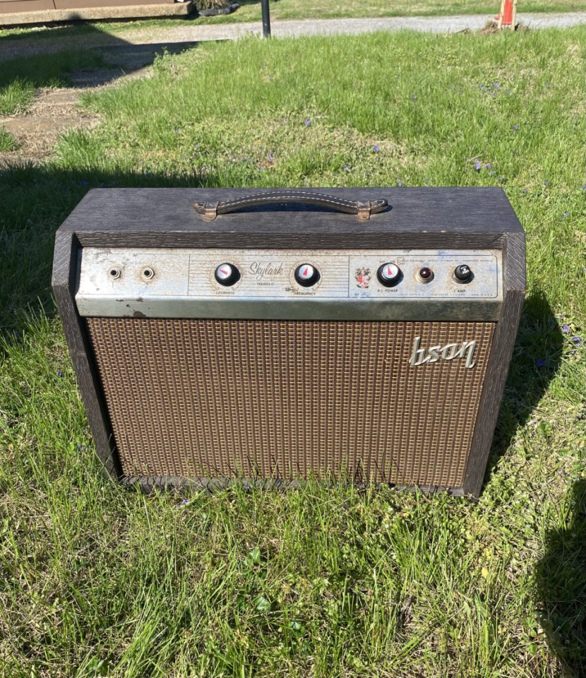 Amplificador Gibson Skylark GA-5T de 1965