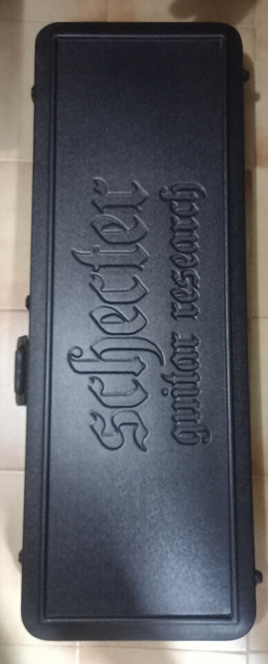 Schecter Diamond series Devil Custom Blood Red