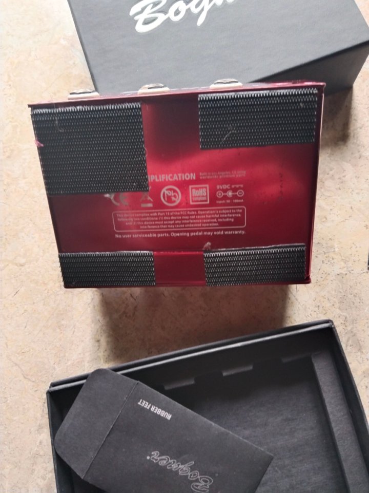 Overdrive BOGNER ECSTASY RED