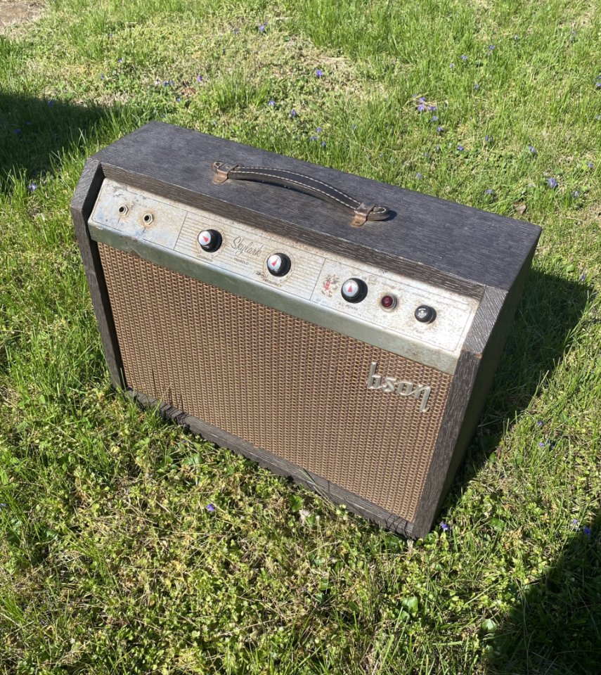 Amplificador Gibson Skylark GA-5T de 1965
